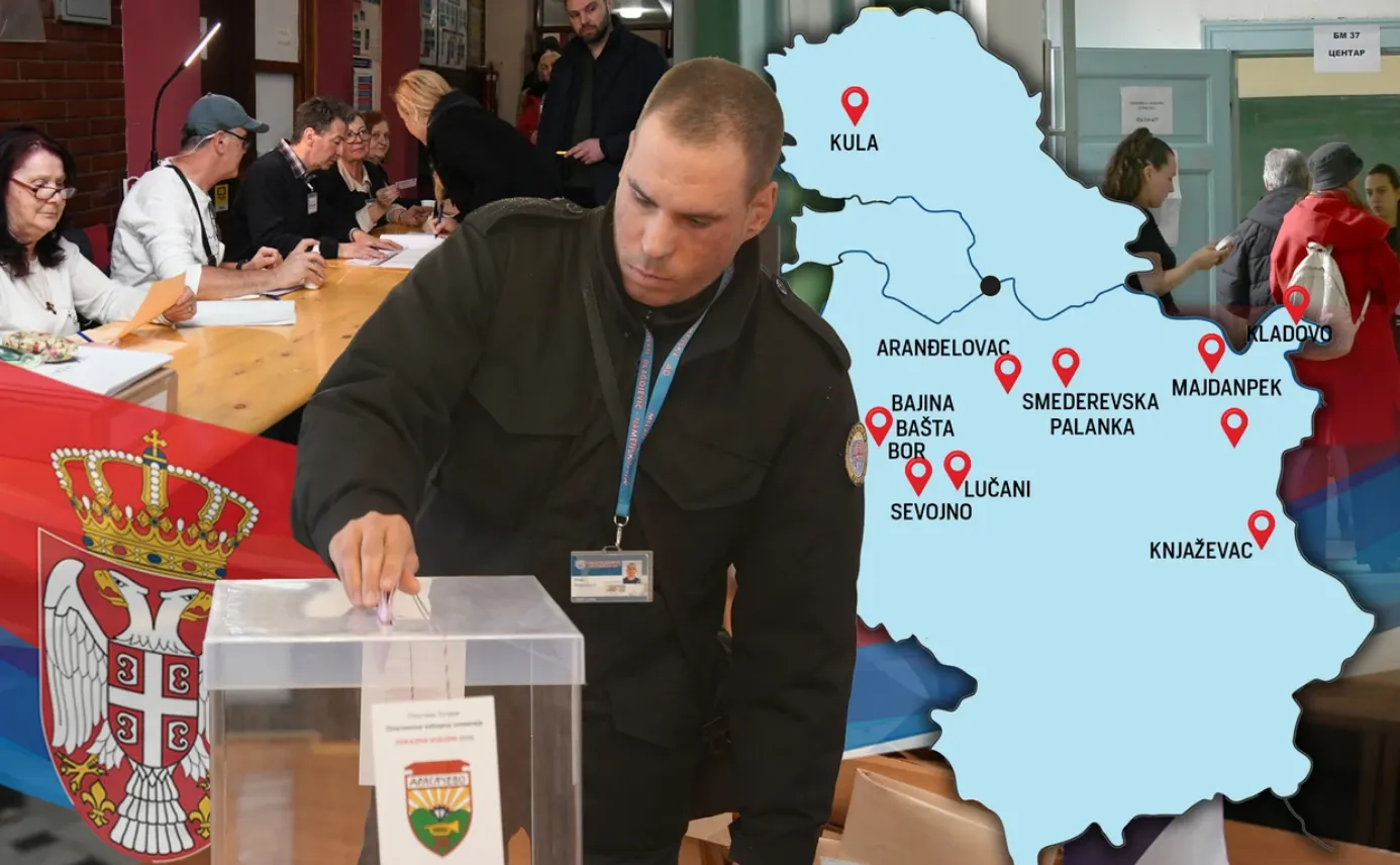 Изборен хаос в Сърбия: „Български влак“, автобуси с гласоподаватели и арести на наблюдатели