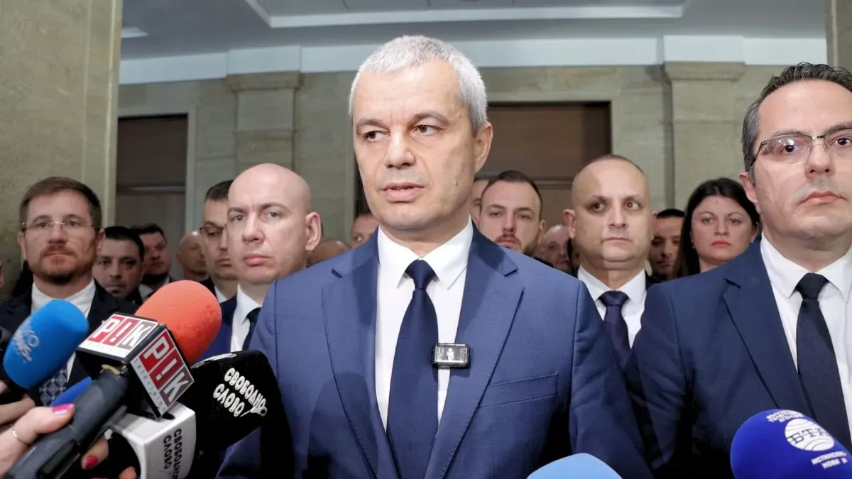Костадин Костадинов: Четворната коалиция на ППДБ - Радев - Доган и ГЕРБ превръща България в украинска колония