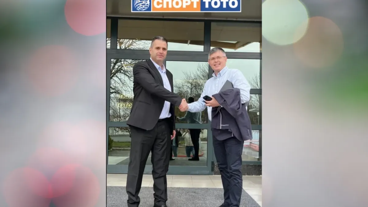 Любомир Петров официално посрещна новия изпълнителен директор на Български спортен тотализатор Тервел Пенков