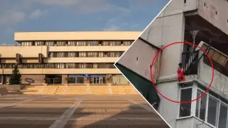 В Ямбол: Спешна среща за 3-годишното дете, спасено от балкон