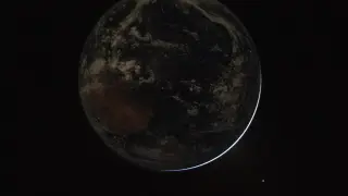 НАСА публикува уникални кадри на нашата планета, заснети от Artemis II