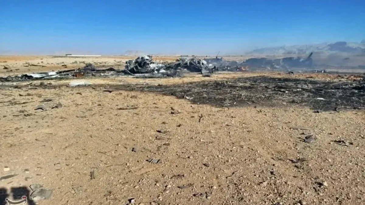 Иран разпространи кадри на свалените американски самолети и хеликоптери