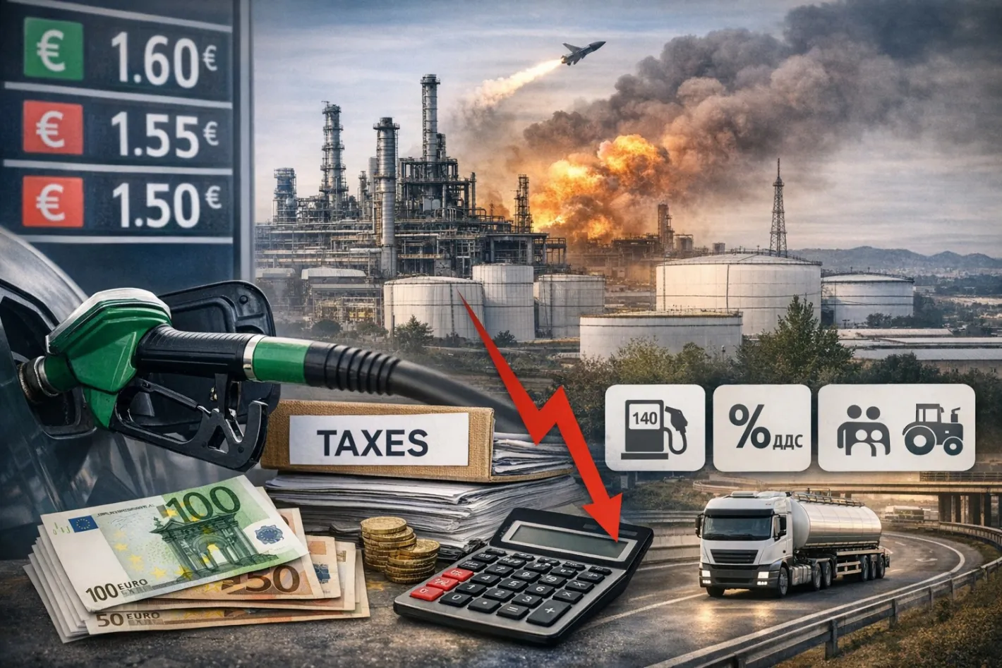 Горивата пак нагоре: Дизелът и газта скачат най-сериозно