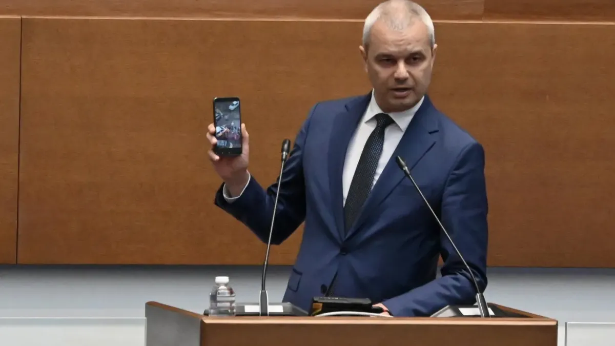 Костадинов обяви първата задача на новия парламент