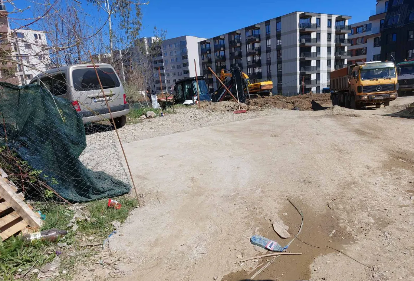 Завземане на общински площи и замърсяване: Хванаха строители в София в сериозни нарушения