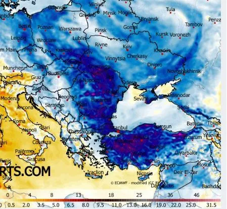 Метео Балканс: Арктическото нахлуване достига своя пик