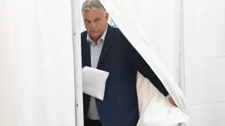 Орбан гласува и каза: Тук съм, за да спечеля