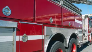 Български камион се запали на магистрала в Гърция