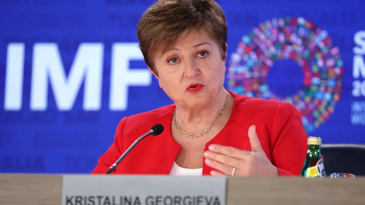 Светът пред нови предизвикателства: Кристалина Георгиева предупреди за растящите икономически рискове