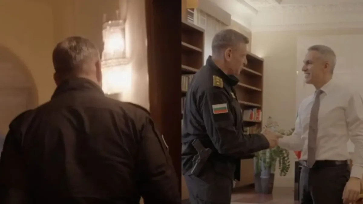 И.ф. главният секретар на МВР Кандев влезе въоръжен до зъби в МС при Гюров