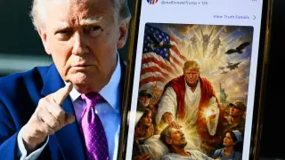 Тръмп пусна нова AI снимка, този път Исус го прегръща