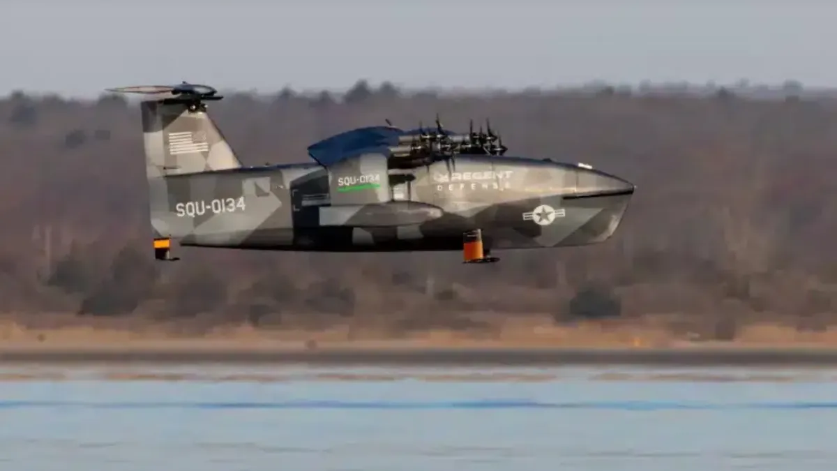 САЩ тестваха автономен електрически екраноплан за военни мисии