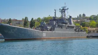 СБУ удари три руски военни кораба в Крим