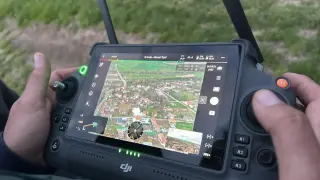 Дрон следи за съмнително струпване на хора за вота в Шумен