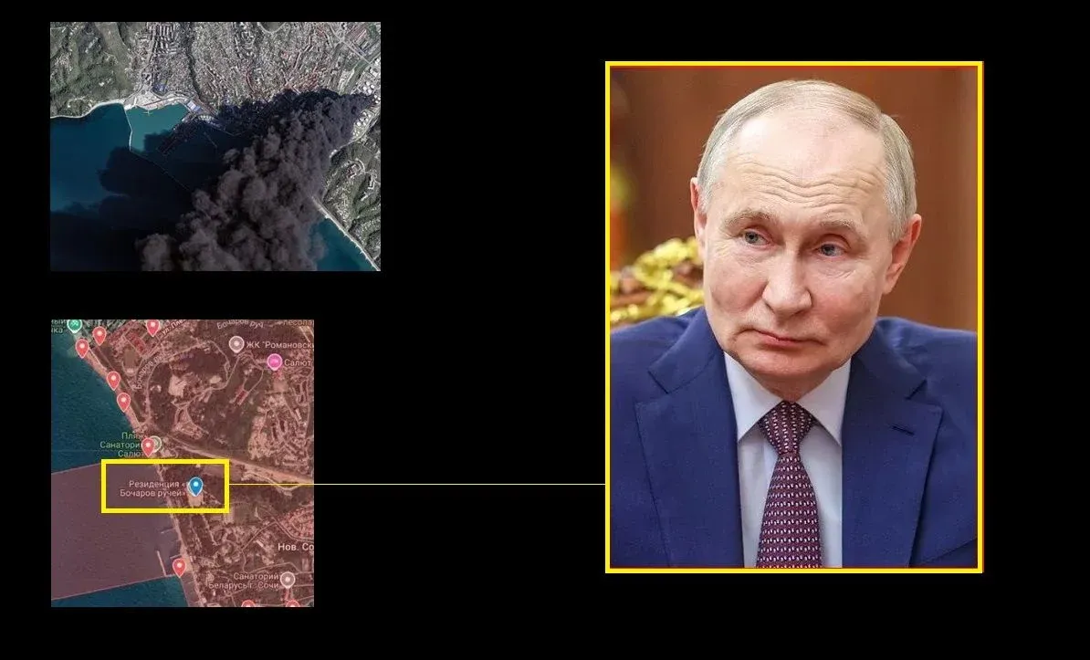 Киселинни дъждове се изсипаха над резиденцията на Владимир Путин
