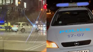 Извънредна ситуация посред нощ в София, стигна се до гонка с полицията и тежка катастрофа на ключово кръстовище