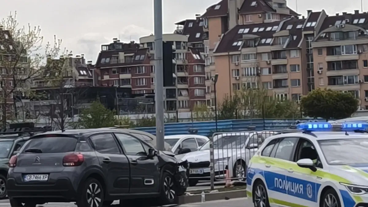 Меле в час пик блокира ключов булевард в София