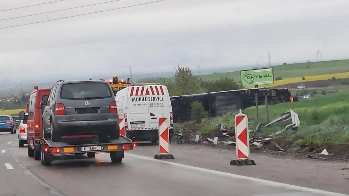 Камион уби мъж на АМ "Хемус"