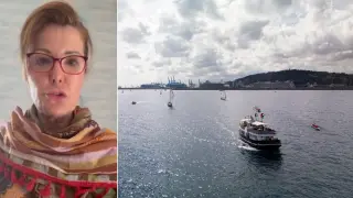Българка е задържана от израелските сили на кораб на Сумуд: Отвлечена съм