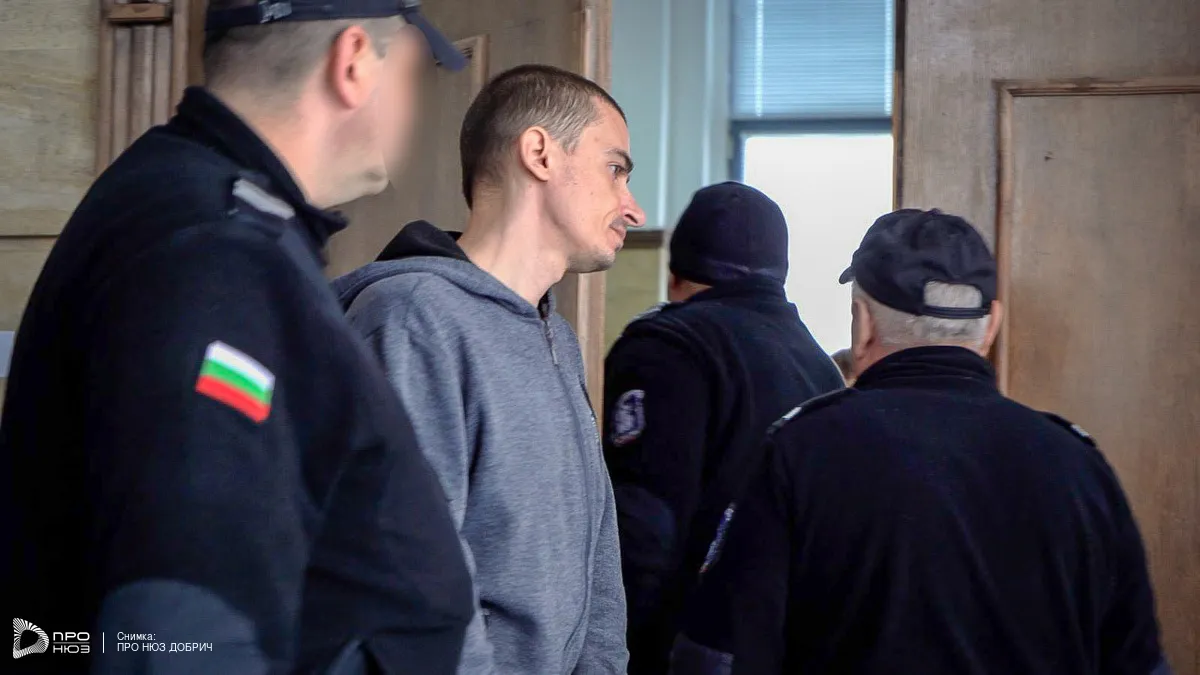 33-г. Марин, заклал Живко в градския парк на Добрич, с нагъл ход зад решетките