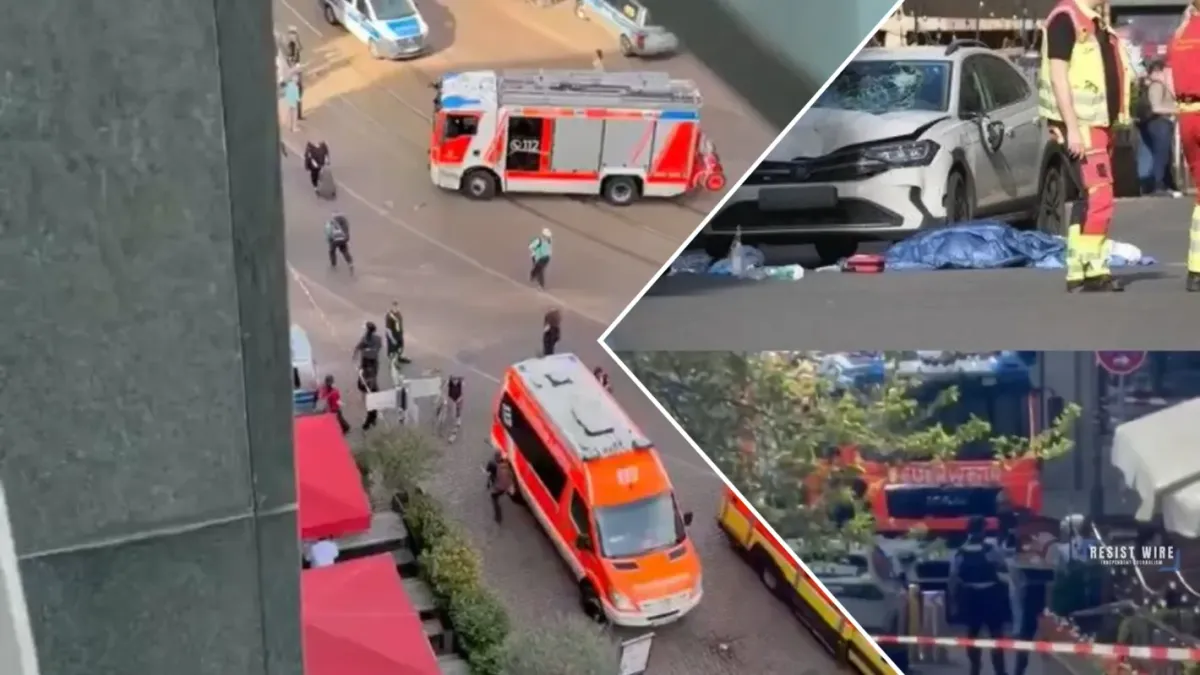 Кола се вряза сред хора в Лайпциг, има загинали и много ранени