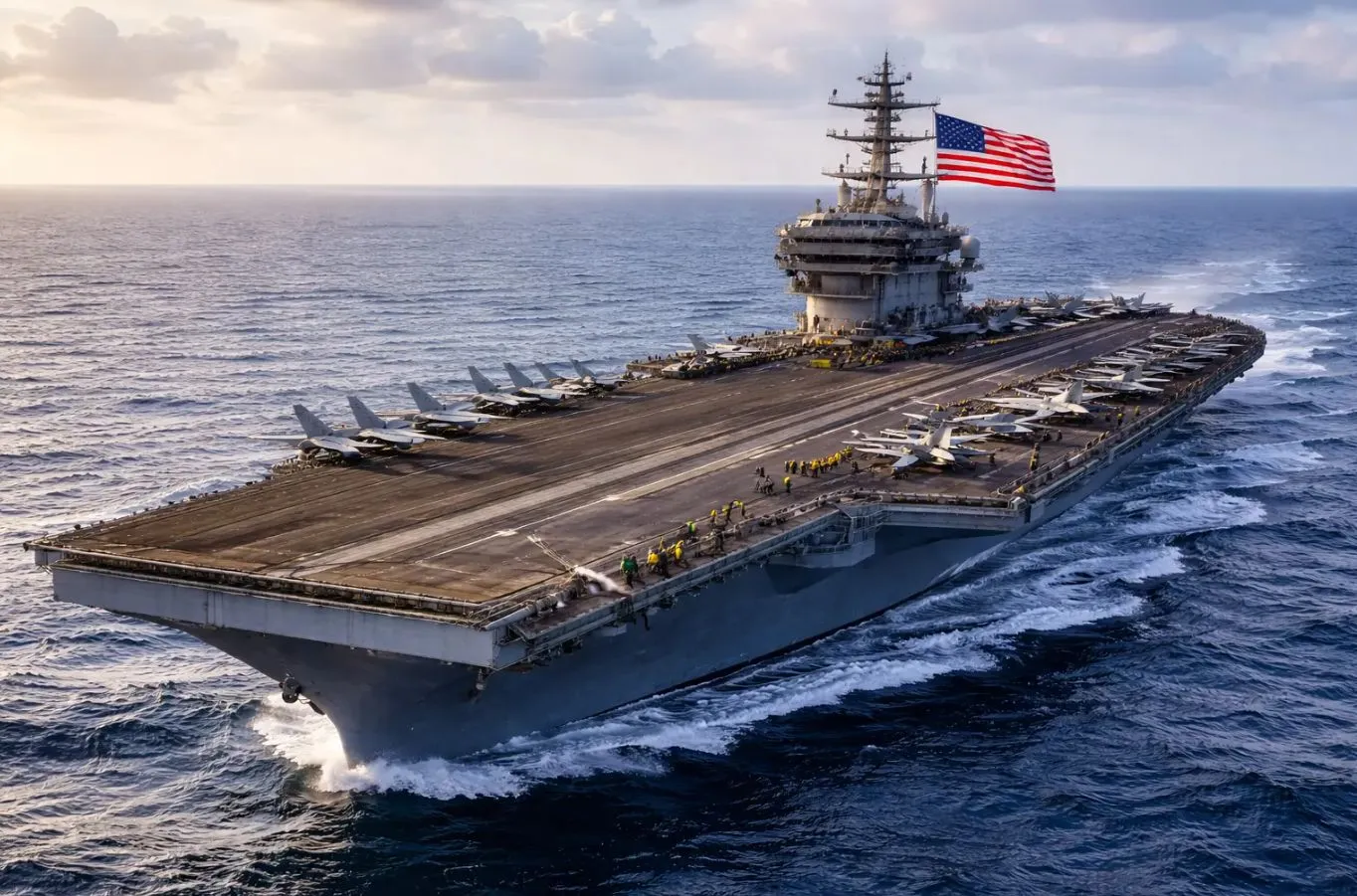 100 хиляди тона гигант: защо USS Abraham Lincoln не може да влезе в повечето пристанища