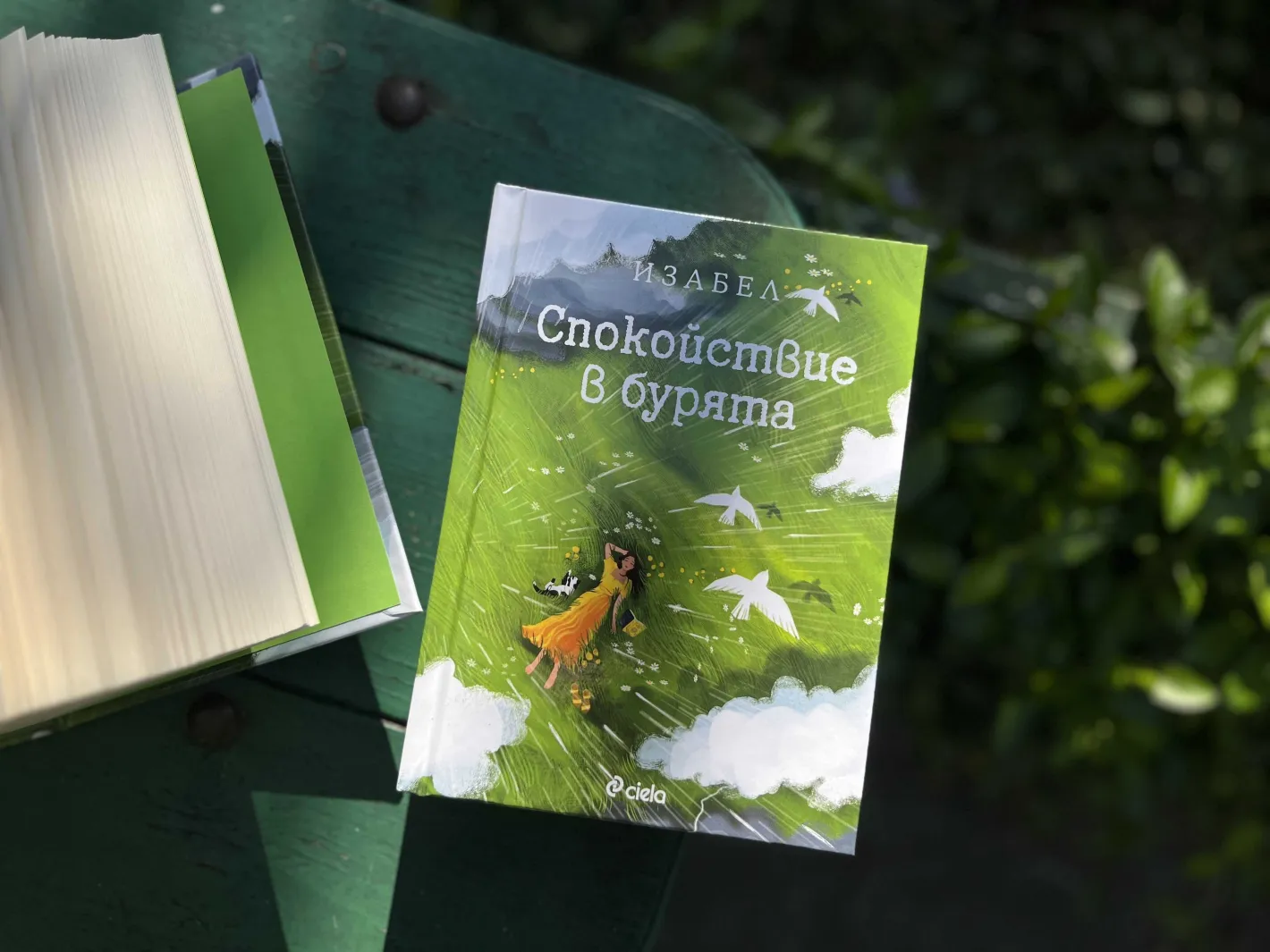 „Спокойствие в бурята“ –  новата книга на Изабел Овчарова-Изи – оглави класациите за най-продавани книги още преди излизането си