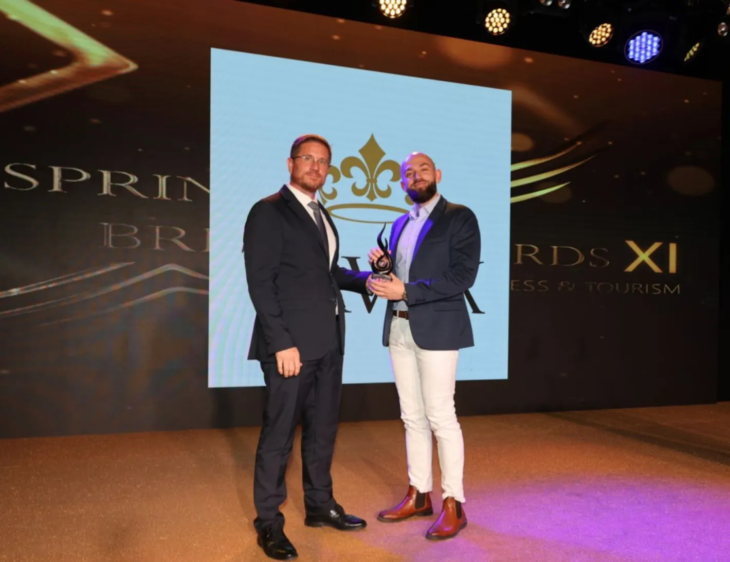 Първа награда като министър: Иван Демерджиев обра овациите на Bright Awards
