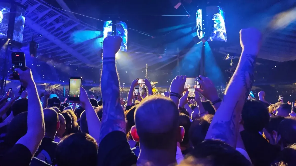 Концертът на Metallica в Гърция предизвика земетресение