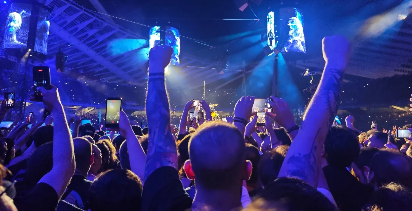 Концертът на Metallica в Гърция предизвика земетресение