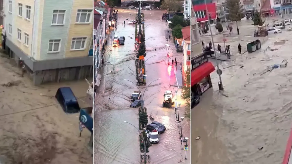 Потоп в Турция, реки са извън коритата си