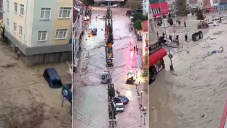 Потоп в Турция, реки са извън коритата си