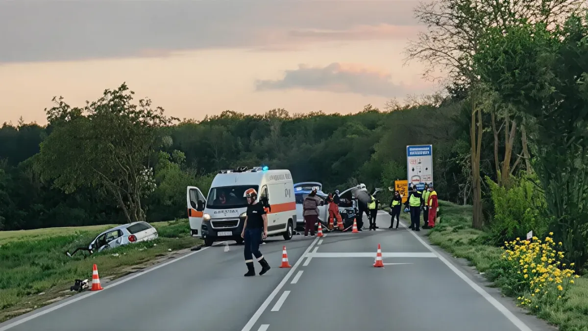 Тежка катастрофа във Варненско, пътят е затворен