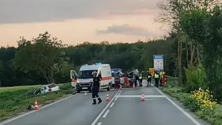 Тежка катастрофа във Варненско, пътят е затворен
