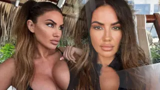 От години не работи, а на 46 г. изглежда като за милион! С деколте до пъпа тя се заиграва с времето Снимки