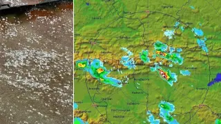 Природата показа мощ: Бури и градушки от двете страни на Балкана