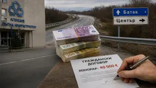 Мъж получил близо 40 000 евро от АПИ за двумесечен договор