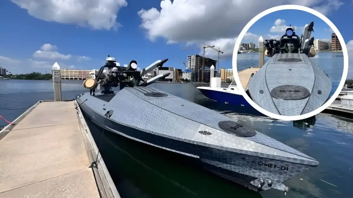 BlackSea пренаписва правилата на морската война с тежко въоръжения безпилотен катер Comet