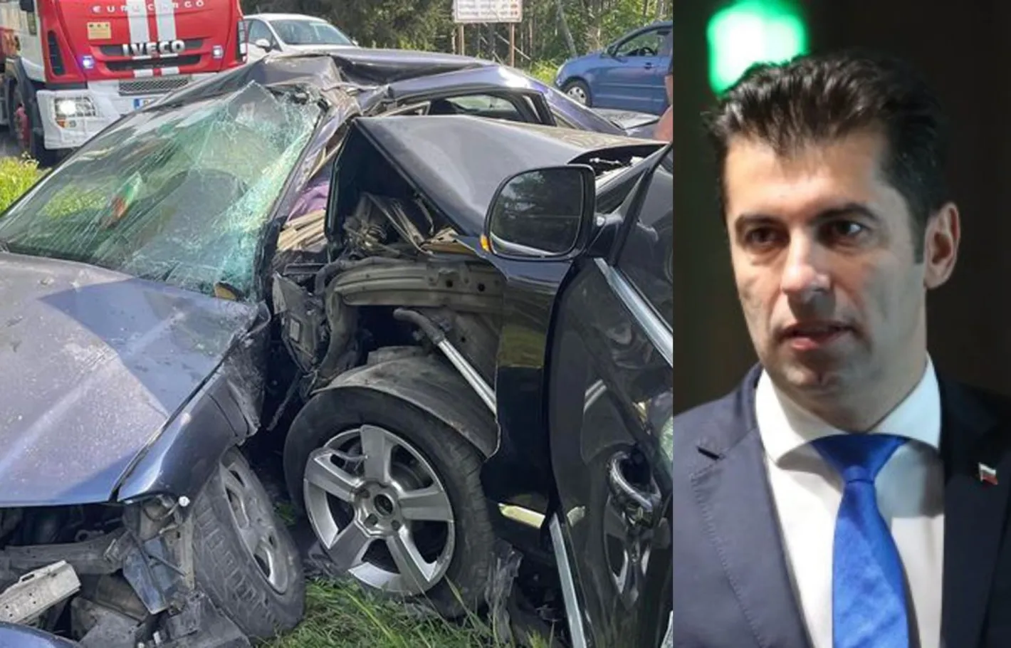 Съдът реши за шофьора на Кирил Петков от катастрофата, затрила човек до Аксаково
