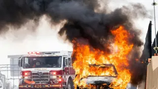 Жестоко убийство: Четирима работници изгоряха живи в автомобил в Италия