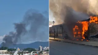 Стана ясна причината, довела до огромния пожар в Слънчев бряг