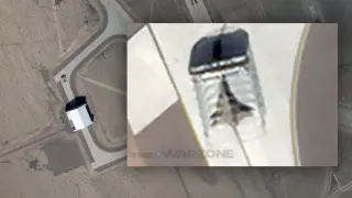 Тайнствен самолет над Зона 51: Новият US изтребител от шесто поколение ли е?