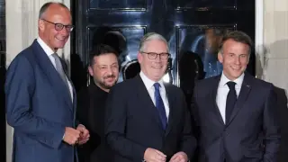 Лидерите на “Европейска тройка” се срещнаха със Зеленски и направиха изявление