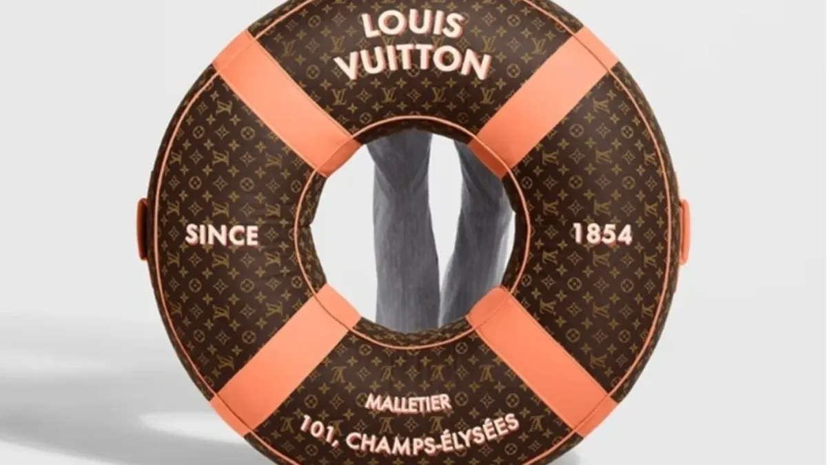 Пояс на Louis Vuitton струва колкото малък автомобил