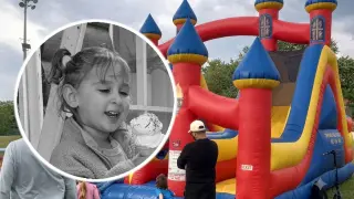 Буря отнесе надуваем замък, загина 3-г. момиченце: малката Ава си играела с децата, вятърът ги вдигнал на 12 метра във въздуха