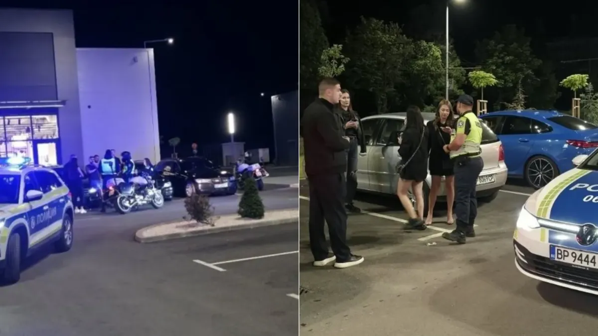 Извънредна ситуация по тъмна доба във Враца: Десетки полицаи блокираха възлови улици и паркинги Снимки