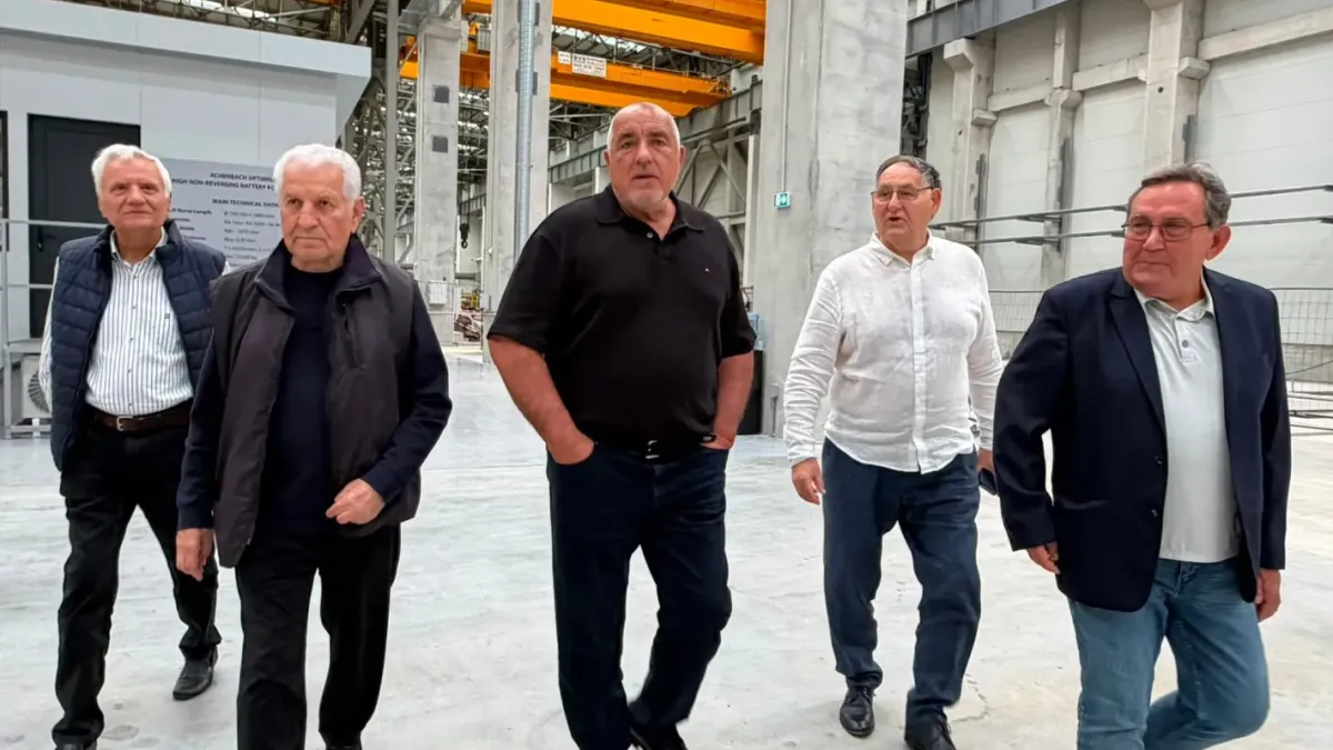 Борисов: Инвестиция за 70 млн. евро и 160 нови работни места в Шумен