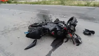 Очевидец каза истината за фаталната катастрофа с моторист в София Снимки