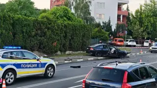 Черно BMW уби жена на пътя Свети Влас – Слънчев бряг