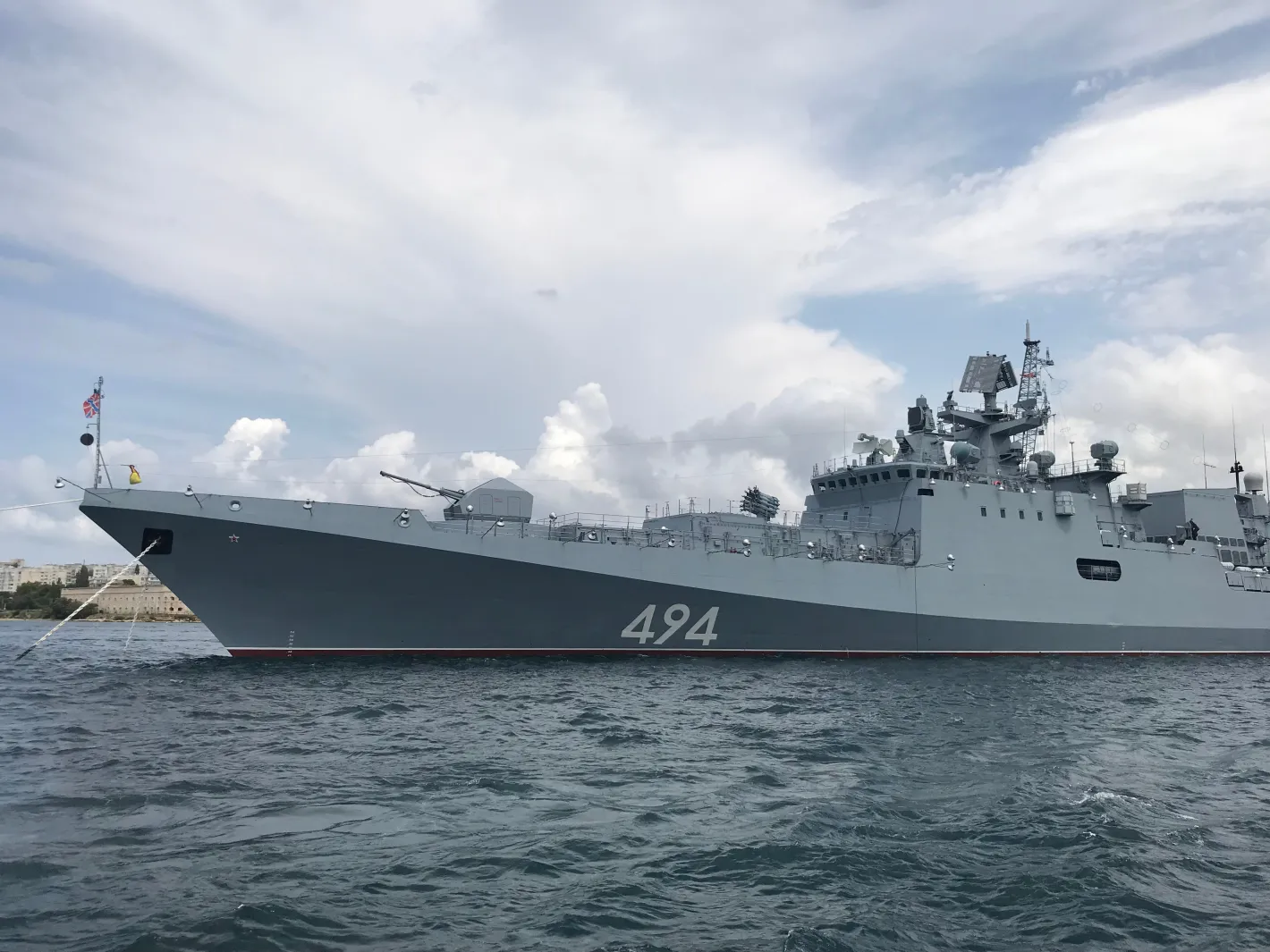 Москва потвърди: "Адмирал Григорович" е стрелял в Ламанша